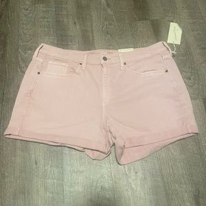 Universal thread pink high-rise stretch Jean shorts